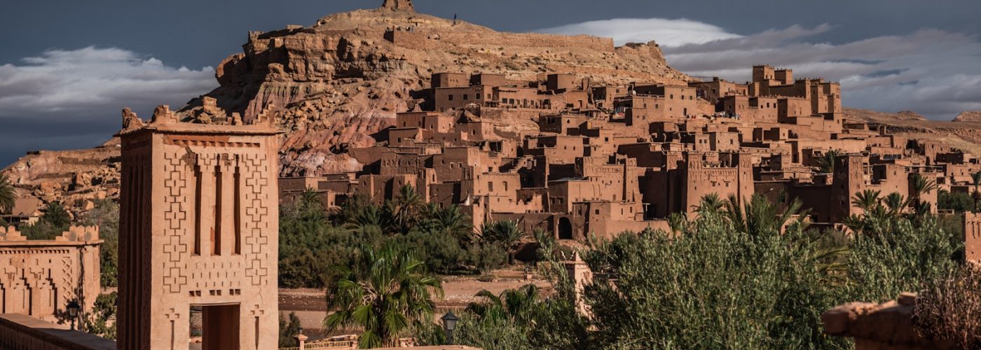 Ksar d'Ait Ben Haddou, decor de cinema, Ouarzazate, Maroc