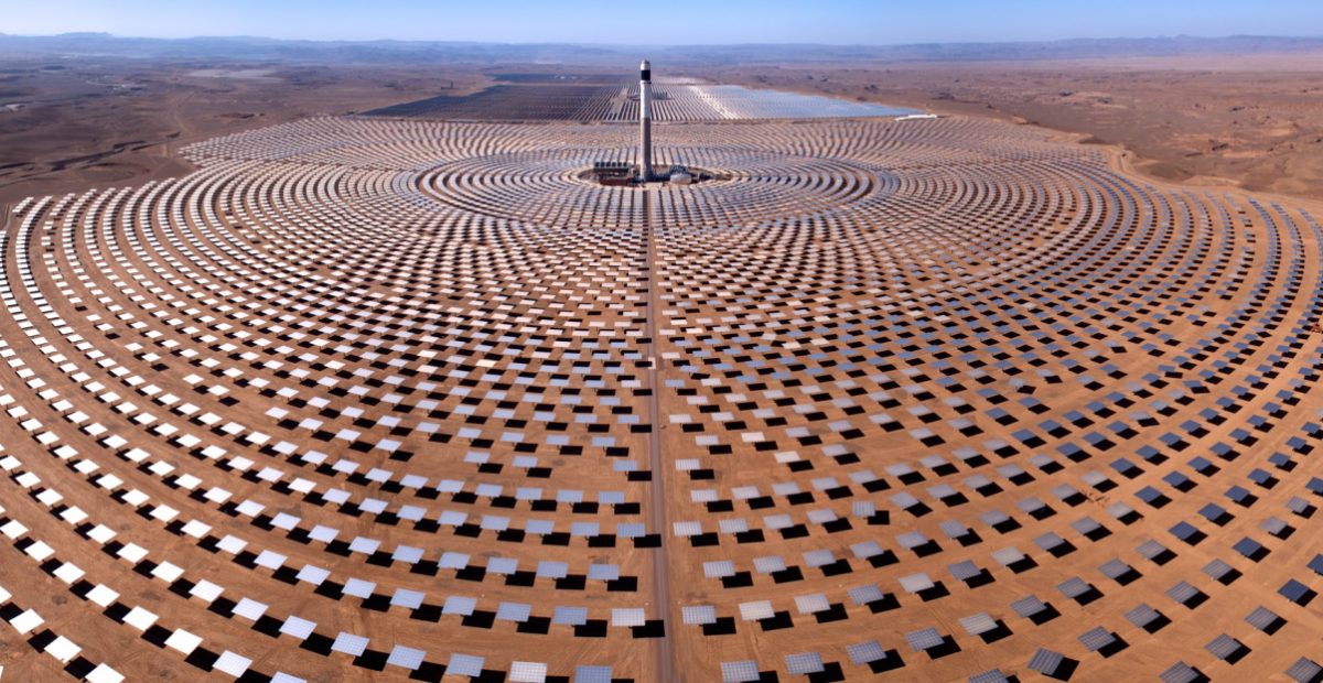 Noor solar power plant